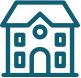 House line drawing icon